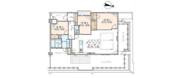芦屋市茶屋之町