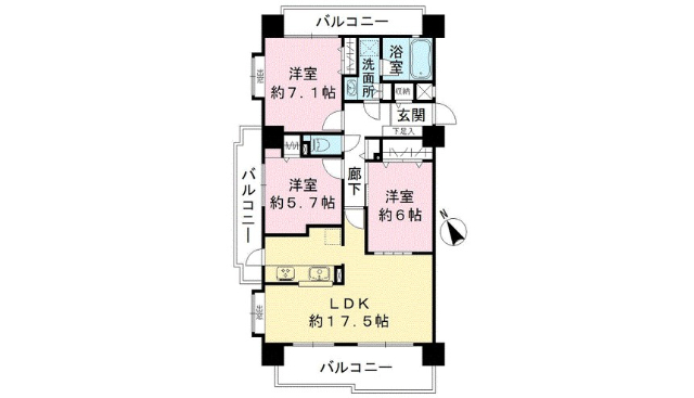 西宮市産所町